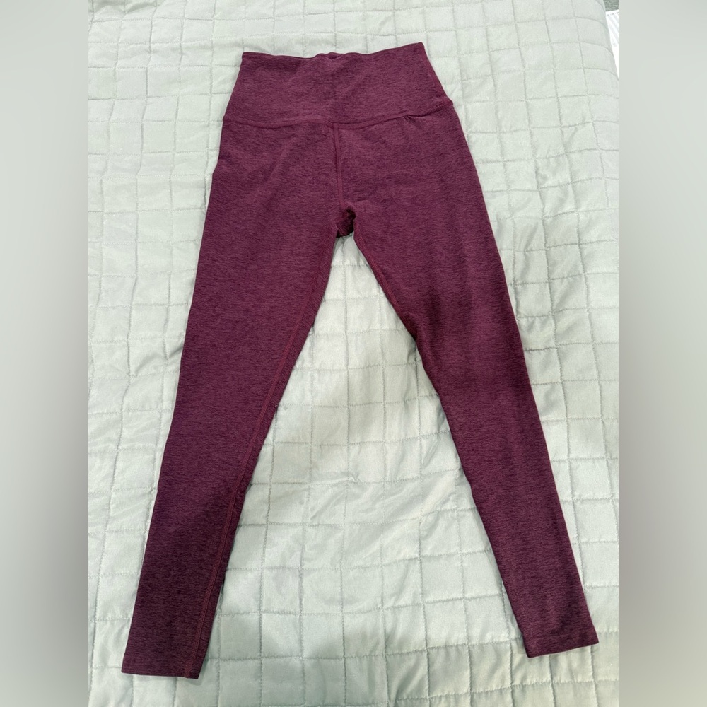 Beyond Yoga Maroon Leggings